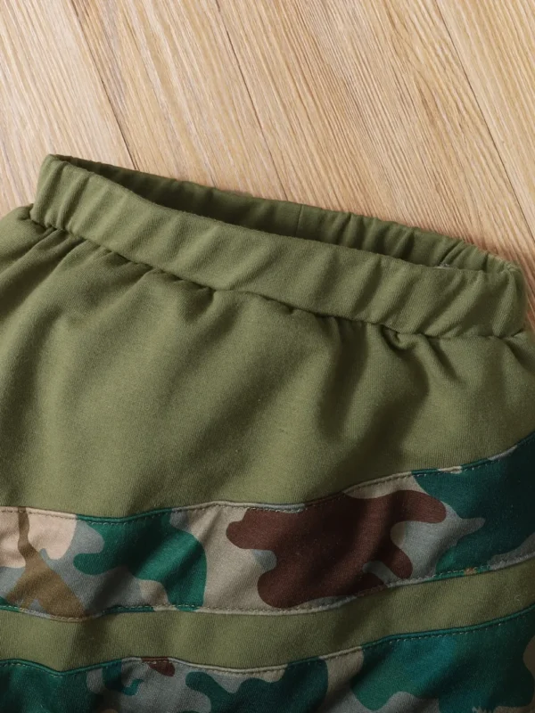 Children's Camouflage Top and Pants Set - Image 3