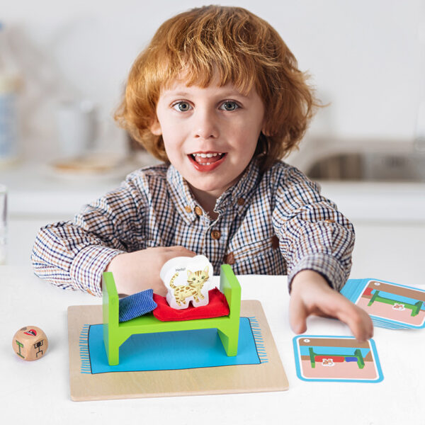 Children's Puzzle Search for Little Beimao Fun Logic Thinking Space Block Enlightenment Early Education Memory Matching Game - Image 4