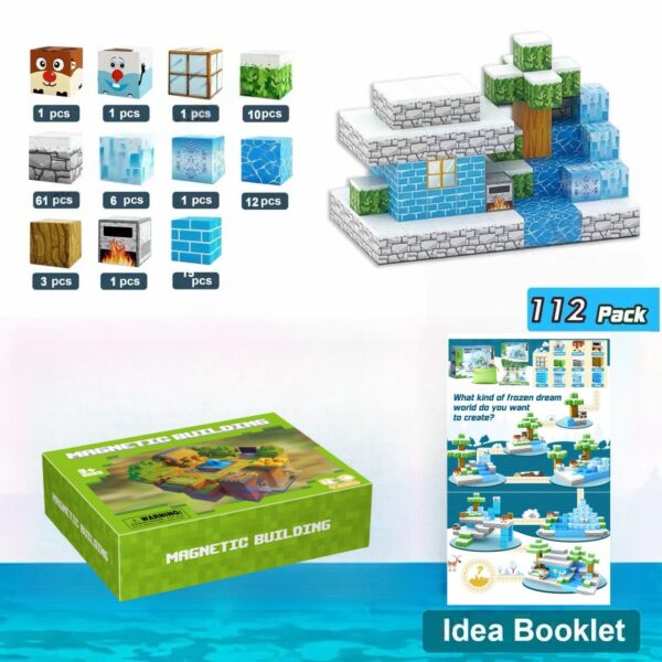 Magnetic cube Children's Educational Puzzle Assembly Toy Gift - Image 22