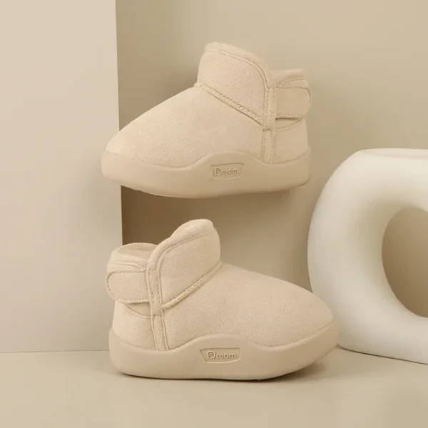 Winter Baby Girl Shoes Toddler Snow Boots Infant Plush Warm Kids Ankle Boots Boys Cotton Shoes - Image 10
