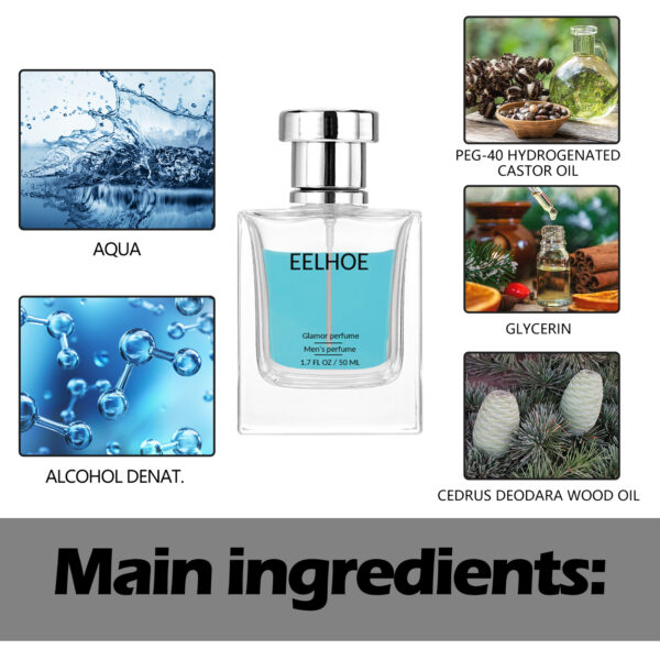 Glamor Perfume, Refreshing Mild Not Pungent Long - Lasting Fragrance Natural Fragrance Dating Niche Perfume - Image 6