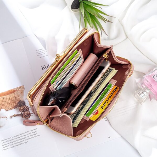 Fashion Small Crossbody Bags Women Matte Leather Shoulder Messenger Bag Female Handbag Bolsas Ladies Cell Phone bag Clutch Purse - Image 6