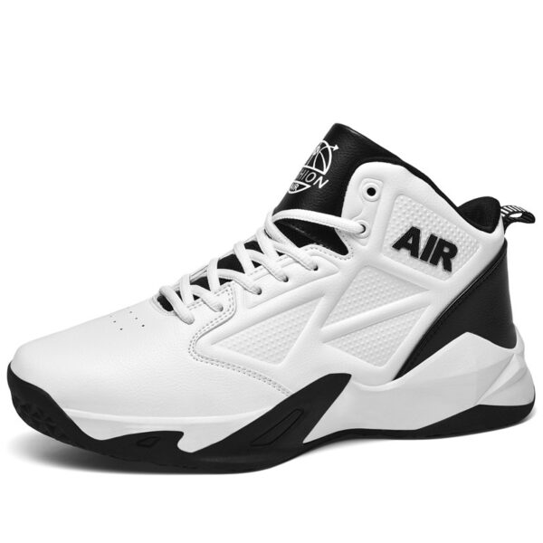 Basketball shoes casual sports running shoes mid top combat boots practical sneakers - Image 6