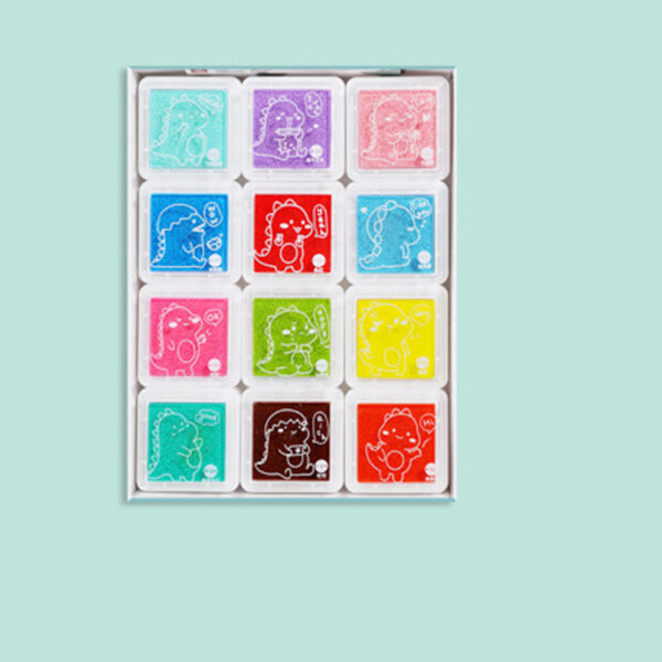 Children's Finger Drawing Paint Kindergarten Color Printing Mud Baby Graffiti Printing Pad Drawing Tool Palm Pointillism - Image 9