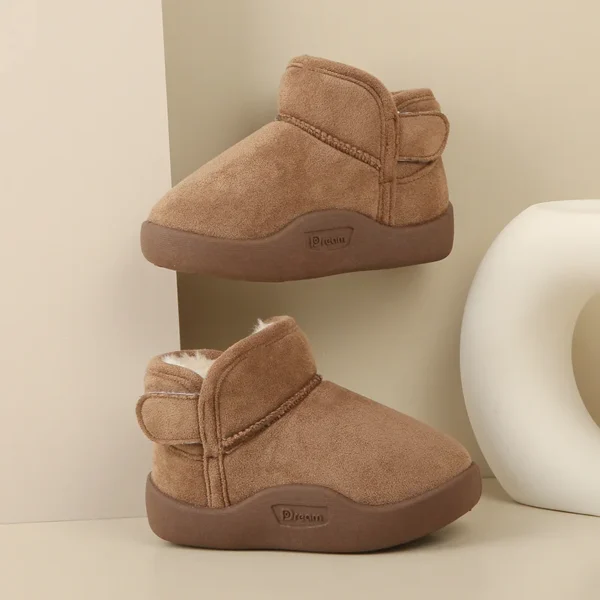 Winter Baby Girl Shoes Toddler Snow Boots Infant Plush Warm Kids Ankle Boots Boys Cotton Shoes - Image 6