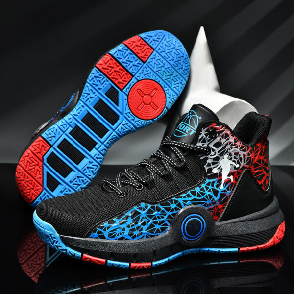 Basketball shoes summer breathable student sports shoes men - Image 7