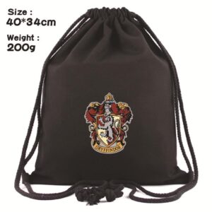 Harry Potter Drawstring Bag Backpack Canvas Backpack for men and women