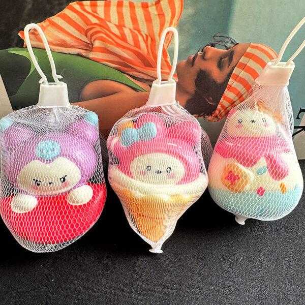 Netbag Egg Boy Party Pinch Music Stress Relief Toy Slow Rebound Ventilatory Artifact Cartoon Stress Relief Student Small Gift Item - Image 18