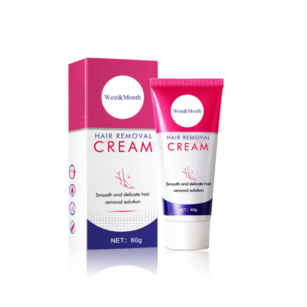 Hair Removal Cream, Gentle Cleansing Tender Hair Removal Cream - Image 3