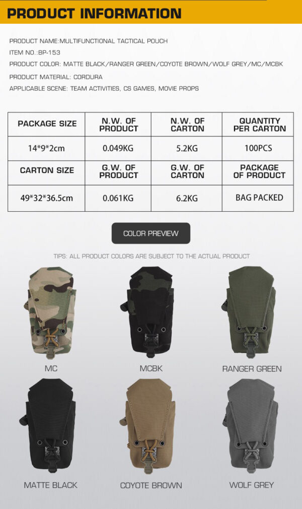Multifunctional Camouflage Tactical Bag - Image 11
