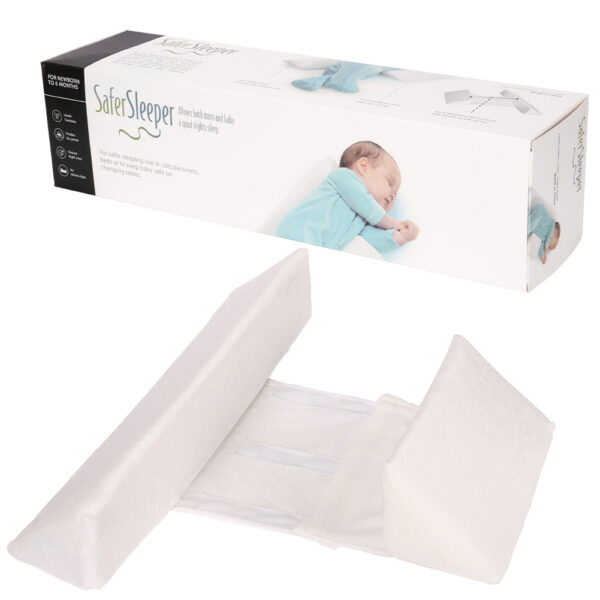 Baby side sleeping pillow shaped pillow anti head deviation removable and washable waist protection baby pillow - Image 5