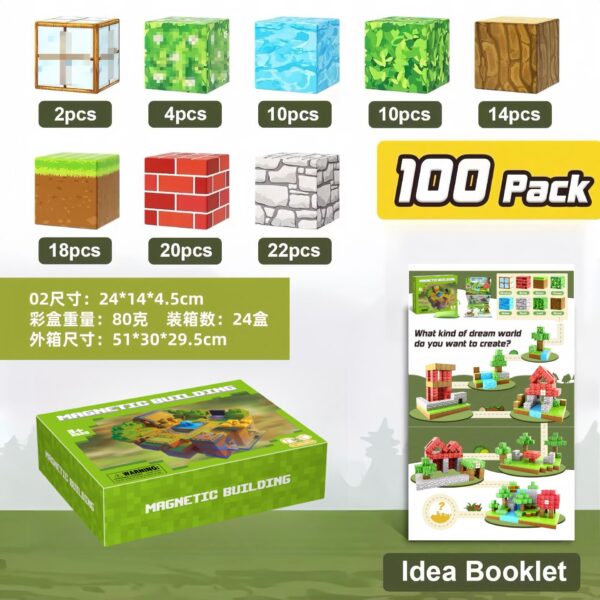 Magnetic cube Children's Educational Puzzle Assembly Toy Gift - Image 16