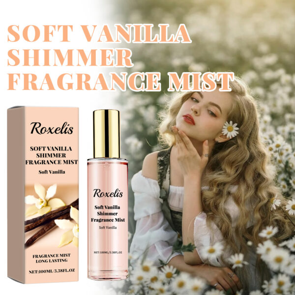 Soft Vanilla Shimmer Fragrance Mist, Lasting Fragrance Fresh And Natural Couples Date With Fragrance To Bring Atmosphere Encounter - Image 3