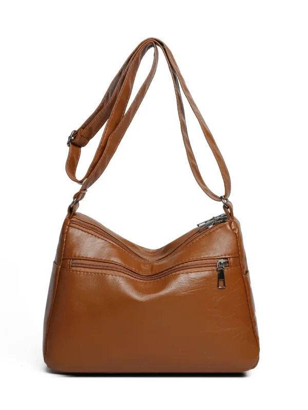 PU Multi-Compartment Crossbody Bag - Image 5