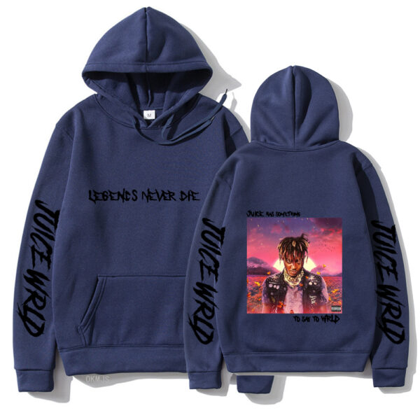 Rapper Juice WRLD Hoodies Men Women Sweatshirts - Image 27
