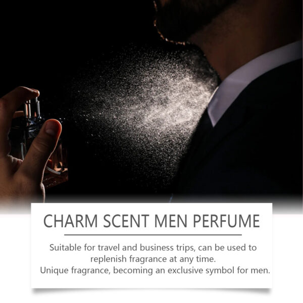 Men's Perfume, Long Lasting Light Fragrance Wood Fragrance Fresh Natural Release Men's Charm Perfume - Image 5