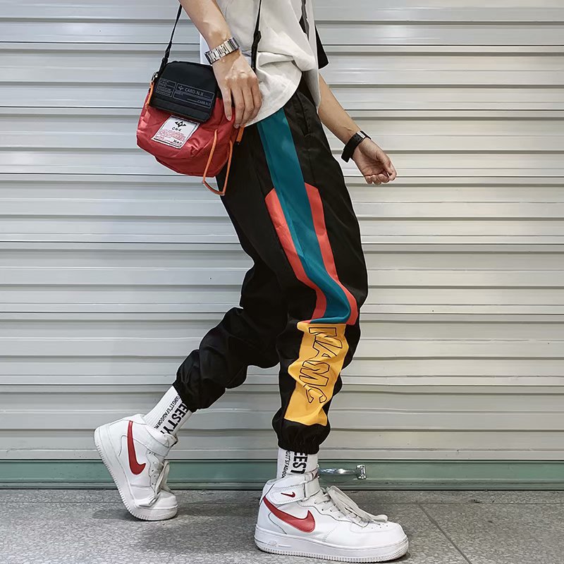 New Hip Hop Streetwear Joggers Pants Men Casual Cargo Pant Trousers High Street Elastic Waist Harem Pant Man - Image 4