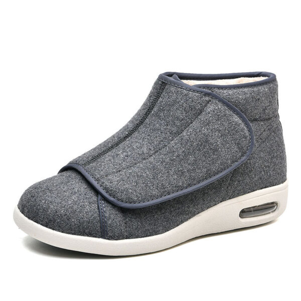 Elderly shoes plus velvet autumn and winter men's walking shoes square dance shoes casual shoes - Image 7
