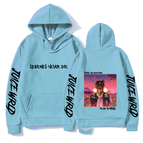 Rapper Juice WRLD Hoodies Men Women Sweatshirts - Image 33