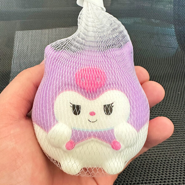 Netbag Egg Boy Party Pinch Music Stress Relief Toy Slow Rebound Ventilatory Artifact Cartoon Stress Relief Student Small Gift Item - Image 11
