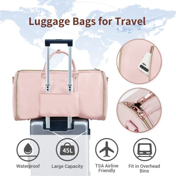 Travel bag, suit bag, travel grooming set, storage bag, makeup bag, fashionable and portable storage - Image 2