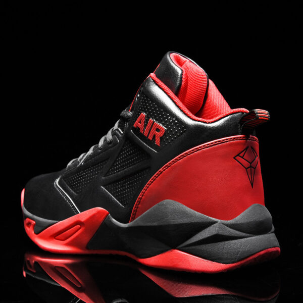 Basketball shoes casual sports running shoes mid top combat boots practical sneakers - Image 4