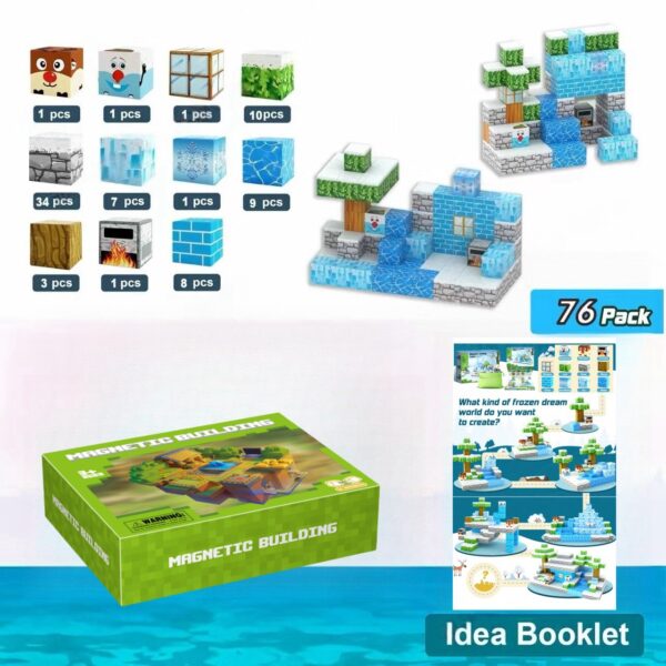Magnetic cube Children's Educational Puzzle Assembly Toy Gift - Image 21