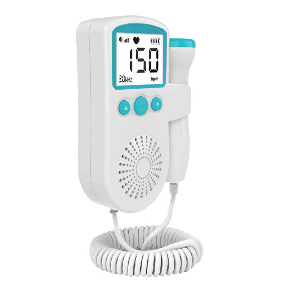 Fetal Heart Monitor Handheld Home Fetal Sound Monitor for Detecting Baby Fetal Movement and Heart Rate Auscultatory Device - Image 6