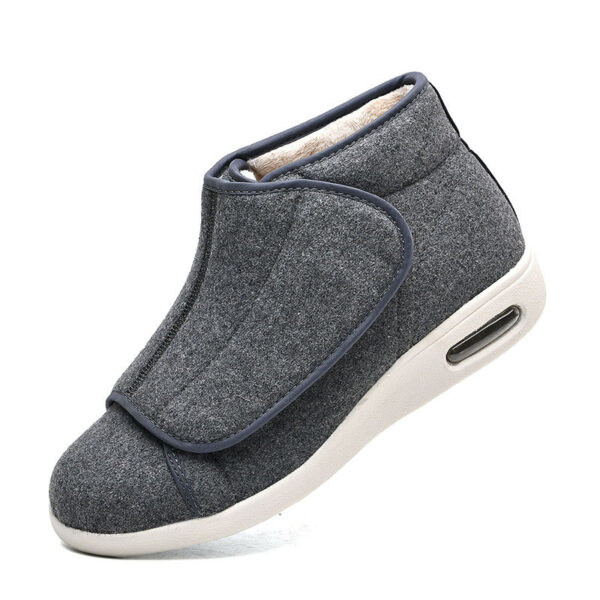 Elderly shoes plus velvet autumn and winter men's walking shoes square dance shoes casual shoes - Image 2