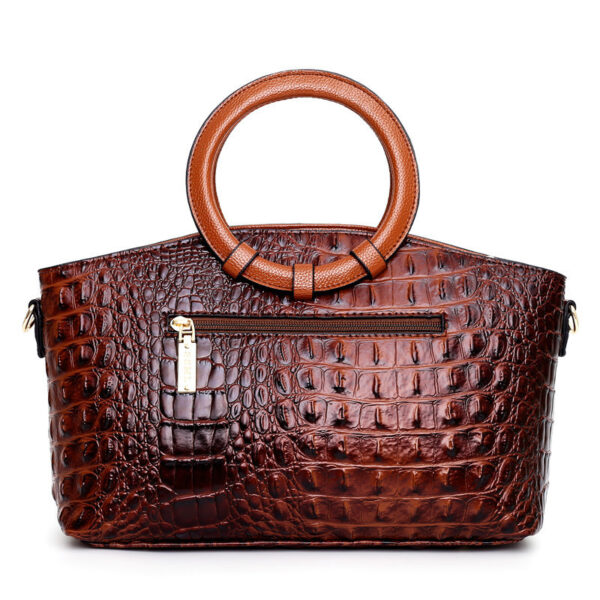 Ladies' handbag European and American style fashion ring single shoulder diagonal cross bag - Image 2