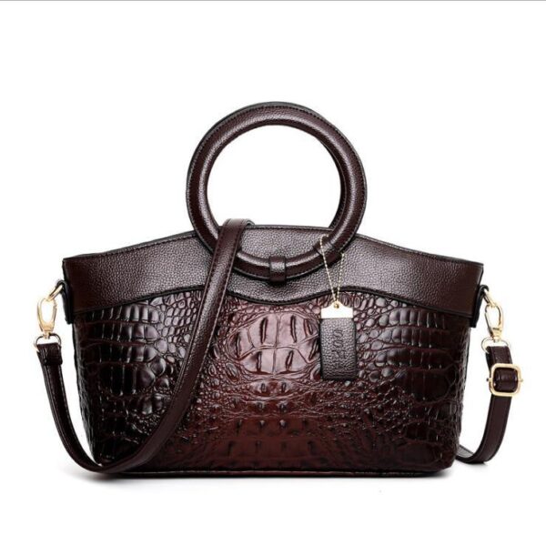 Ladies' handbag European and American style fashion ring single shoulder diagonal cross bag - Image 10