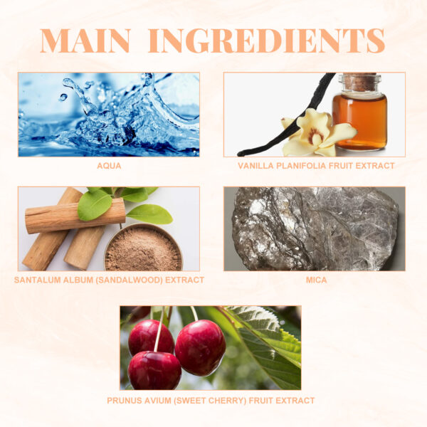 Soft Vanilla Shimmer Fragrance Mist, Lasting Fragrance Fresh And Natural Couples Date With Fragrance To Bring Atmosphere Encounter - Image 6