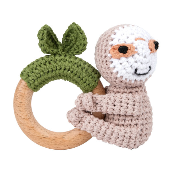 Carving Name Baby Soothing Bell Newborn Gift Bath Gift Knitted Cartoon Doll - Image 32