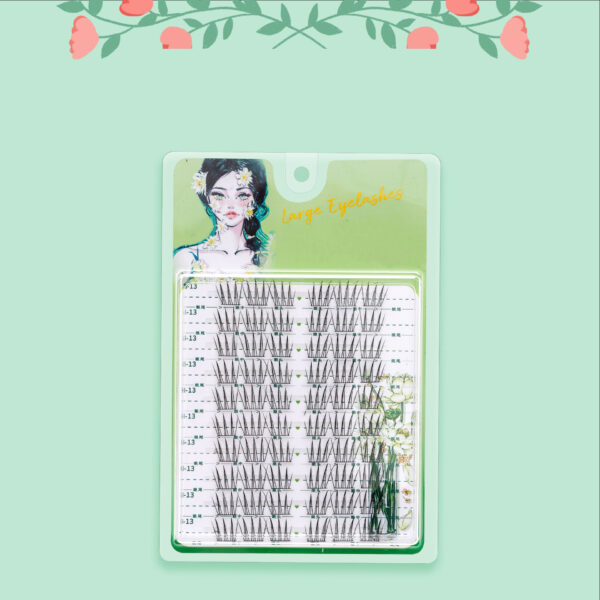 Sunflower Comics Pure Desire Eyelash Simulation Natural Thickening Large Segmented Trilogy False Eyelash Laziness - Image 19