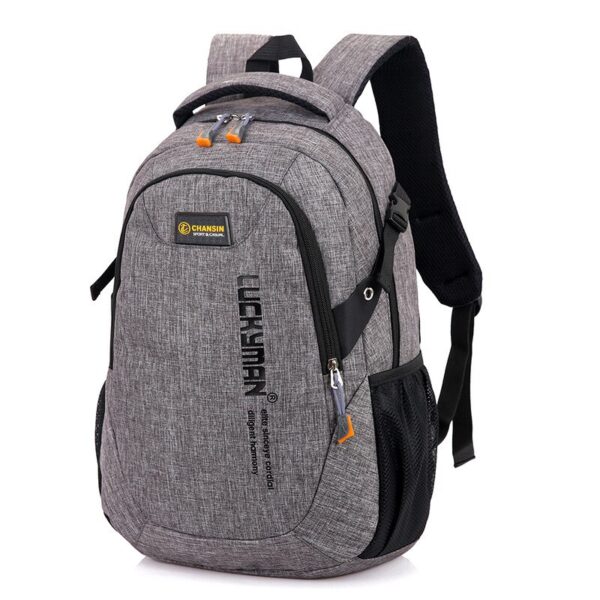 New Fashion Men's Backpack Bag Male Polyester Laptop Backpack Computer Bags high school student college students bag male - Image 6