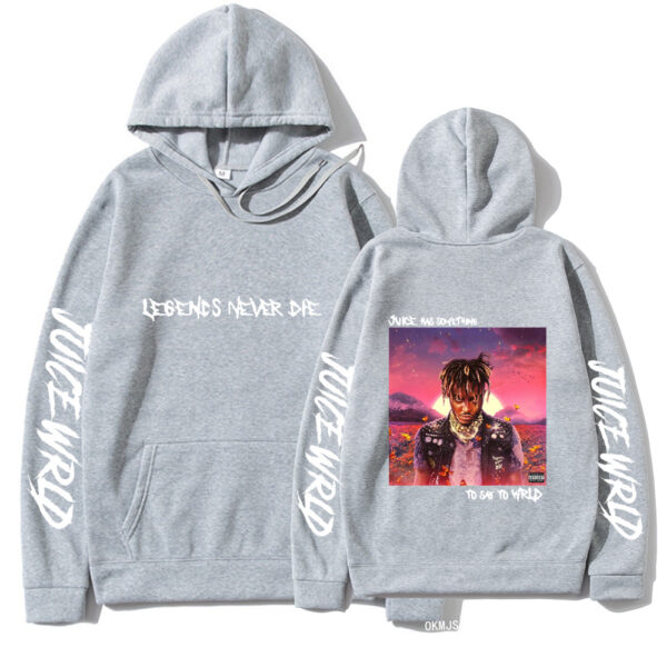 Rapper Juice WRLD Hoodies Men Women Sweatshirts - Image 7