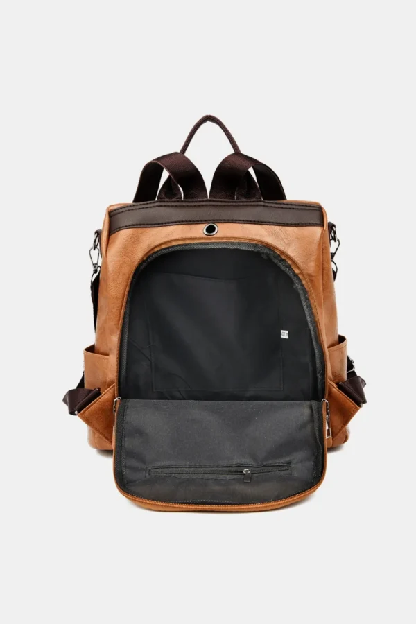 PU Leather Backpack Bag - Image 4