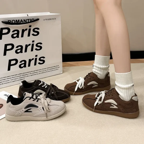 Small and versatile flat bottomed breathable casual shoes - Image 5