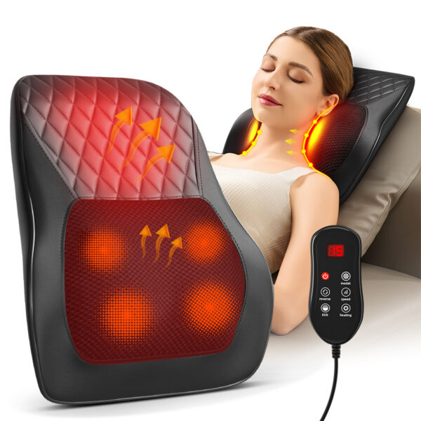 Home Use Multi-Function Massage Pillow for Neck, Shoulder, Waist, and Back with Electric Massager for Shoulder and Cervical Care - Image 6