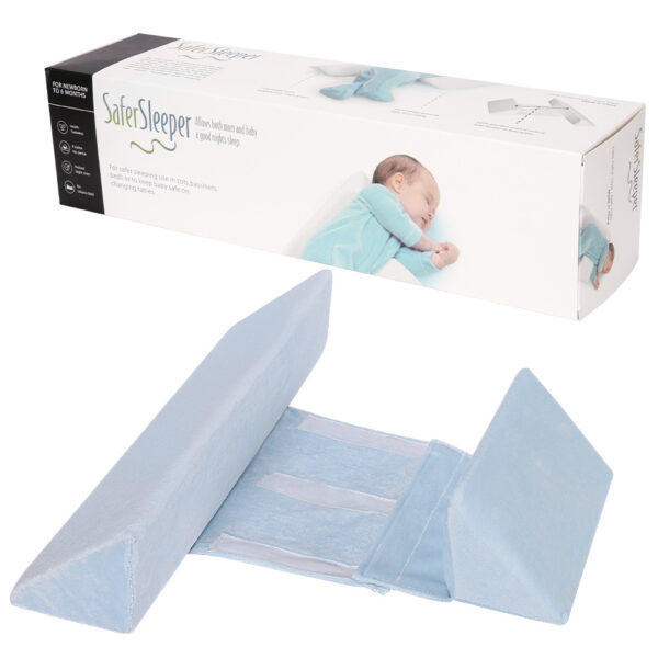 Baby side sleeping pillow shaped pillow anti head deviation removable and washable waist protection baby pillow - Image 6