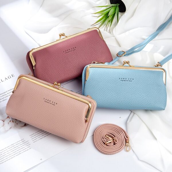 Fashion Small Crossbody Bags Women Matte Leather Shoulder Messenger Bag Female Handbag Bolsas Ladies Cell Phone bag Clutch Purse - Image 3