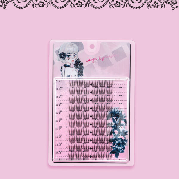 Sunflower Comics Pure Desire Eyelash Simulation Natural Thickening Large Segmented Trilogy False Eyelash Laziness - Image 20
