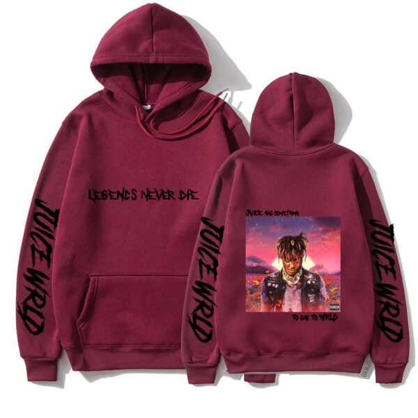 Rapper Juice WRLD Hoodies Men Women Sweatshirts - Image 14