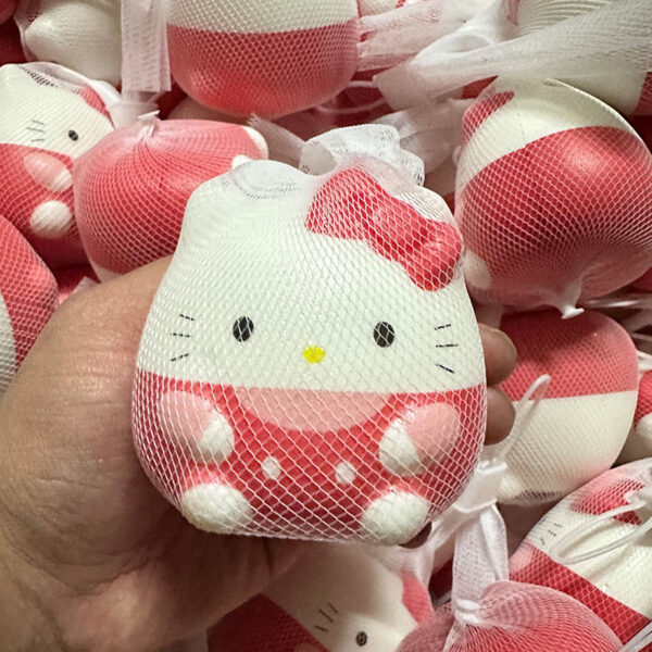 Netbag Egg Boy Party Pinch Music Stress Relief Toy Slow Rebound Ventilatory Artifact Cartoon Stress Relief Student Small Gift Item - Image 12