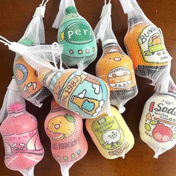 Netbag Egg Boy Party Pinch Music Stress Relief Toy Slow Rebound Ventilatory Artifact Cartoon Stress Relief Student Small Gift Item - Image 25