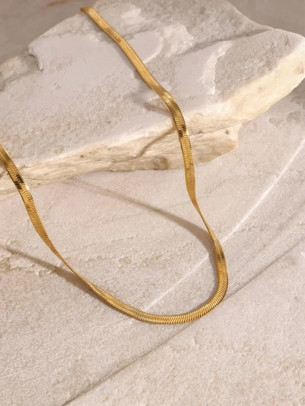 18K Gold-Plated Three-Layered Cross Necklace - Image 6