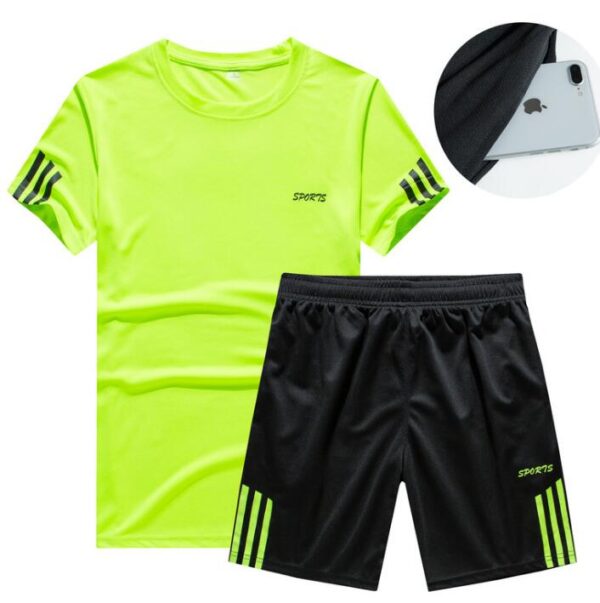 Men casual sets short sports wear - Image 5