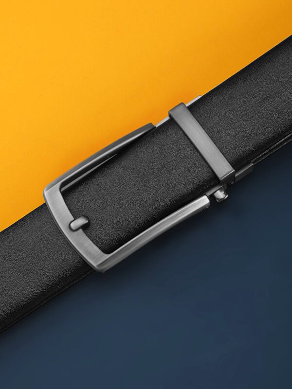 New Men's Two-layer Genuine Cowhide Belt Casual High-end Imitation Pin Buckle Trouser Waist - Image 6