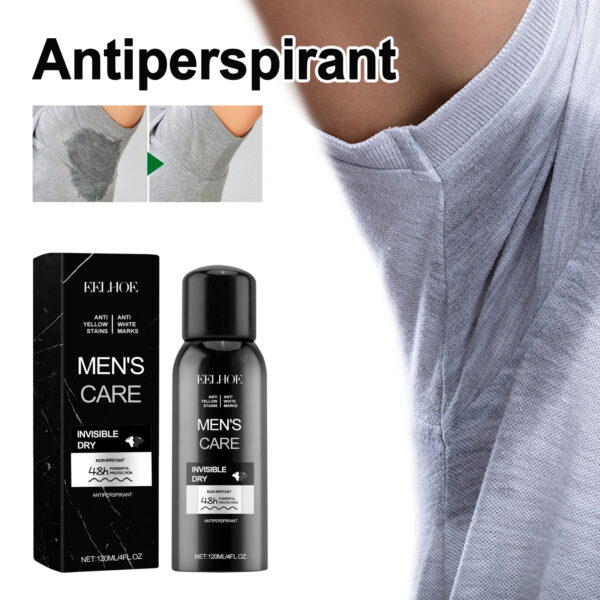 Antiperspirant, Underarm Sweat Odor Body Odor Cleansing Refreshing Fragrance Spray - Image 3