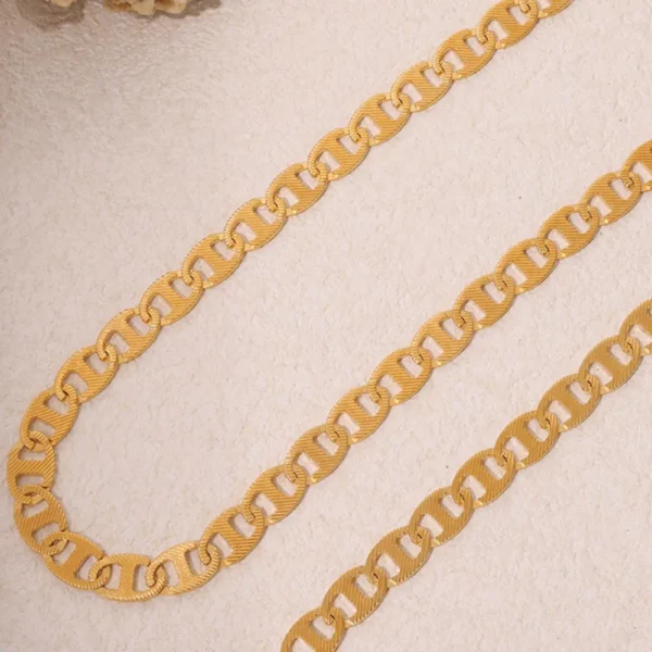 Real gold titanium steel necklace - Image 4